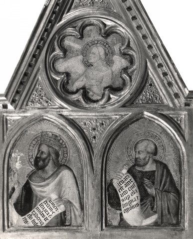 Museum of Fine Arts, Boston — Francesco da Volterra - sec. XIV - Salomone; Ezechiele; Angelo — particolare